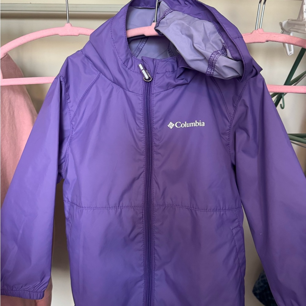 Columbia Kids Raincoat in Bold Purple